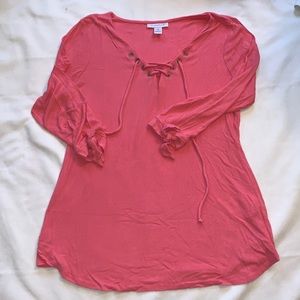 Motherhood Maternity 3/4 Length Sleeve Tee